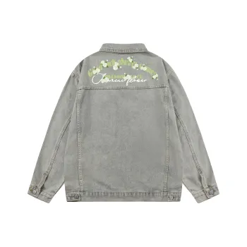 HUANQIU Denim Jackets Unisex
