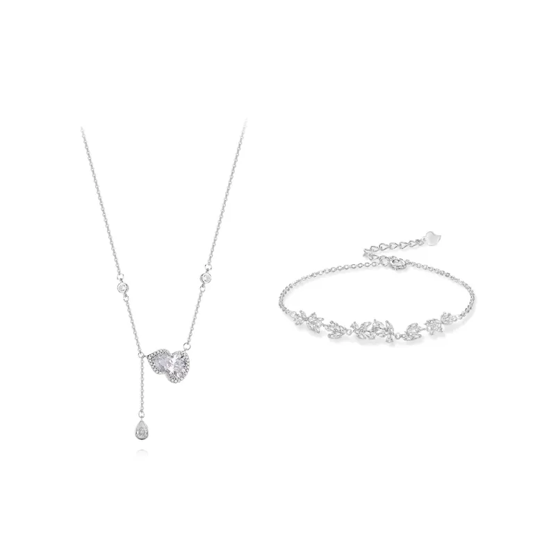 KUMET Sterling Silver Necklaces Women's-9