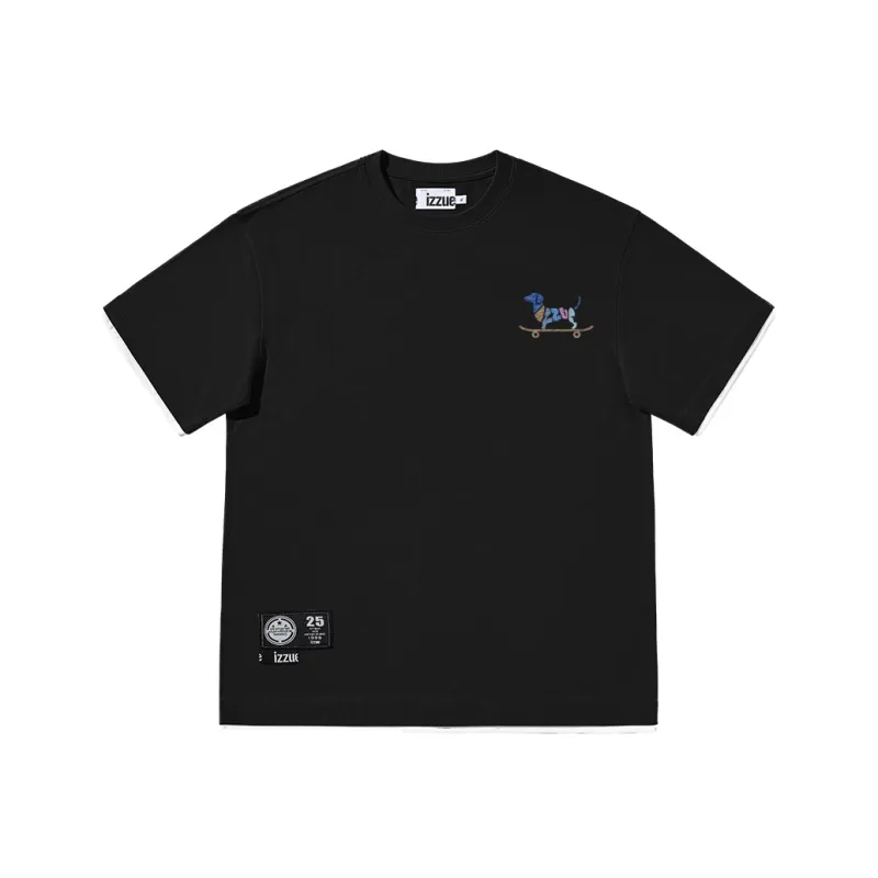 Izzue Short Sleeved T Shirts Unisex-0