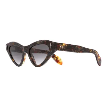 Cutler And Gross Acetate Silver Butterfly Sunglasses Women's Tortoiseshell