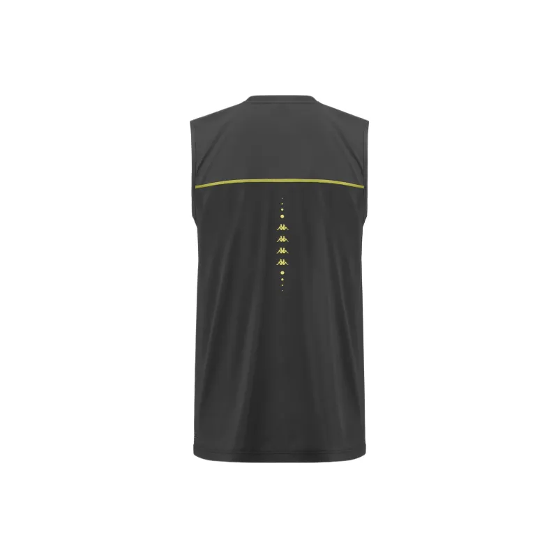 Kappa Tank Tops Men Gray-1