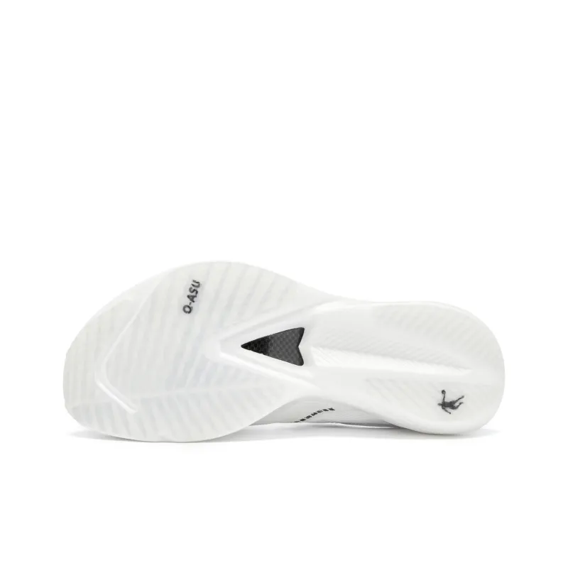 QIAODAN Flying Shadow PB1.0 Running Shoes Men Low Top Jordan White Celadon-4