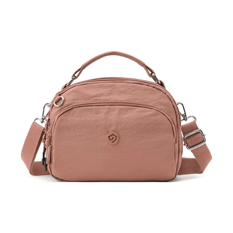 Gerlanx Nylon Fabric Crossbody Handbag Women's Multicolor-5