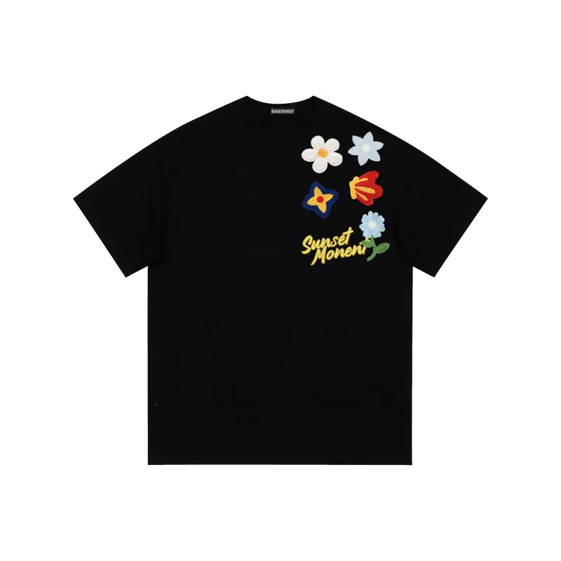 SUNSETMONENT Short Sleeved T Shirts Unisex-0