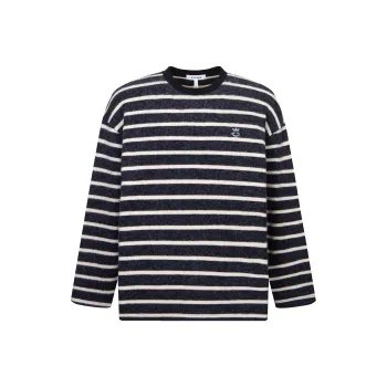 Y Y2NG Knitwear Women's Black White Stripes