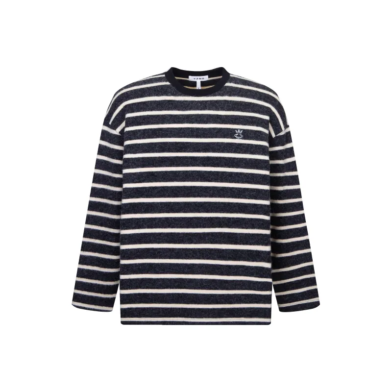 Y Y2NG Knitwear Women's Black White Stripes-0