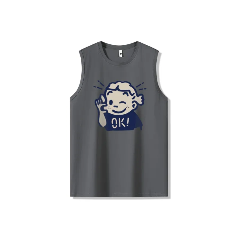 Cotton Gene Tank Tops Unisex-6