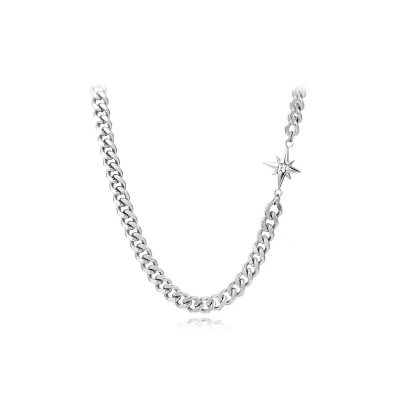 YOASOBI Titanium Steel Necklaces Unisex-0