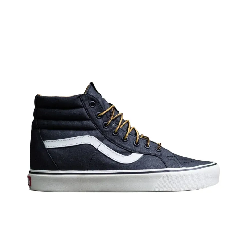 Vans Sk8 Hi Re Issue Lite Heritage Black Classic White-1