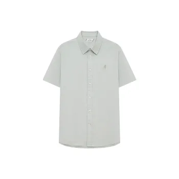 Teenie Weenie Men Shirts Men Light Green