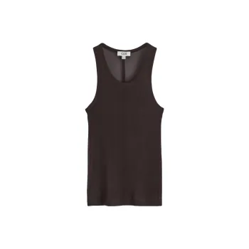 COS Tank Tops Women's Dark Brown