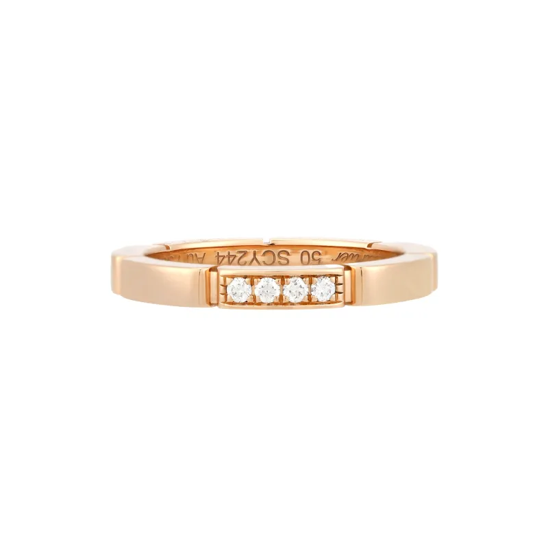CARTIER 18K Rose Gold Rings Unisex-2