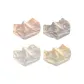 4 Pack Light Pink+Light Purple+White+Light Yellow