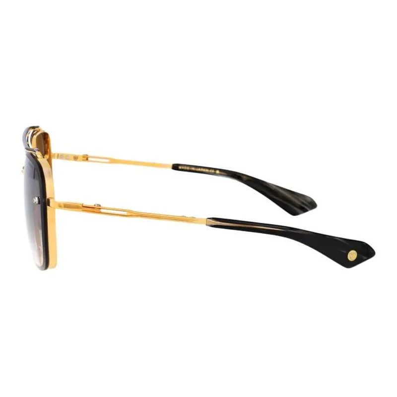 DITA Metal Aviator Sunglasses Women's Black-1