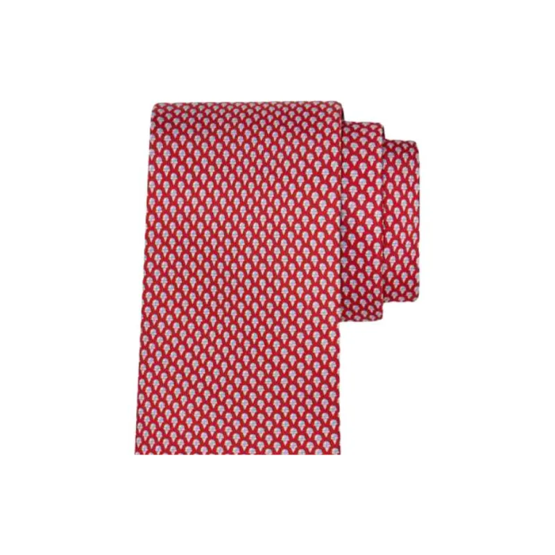Ferragamo Jacquard Pointed Tip Tie-2