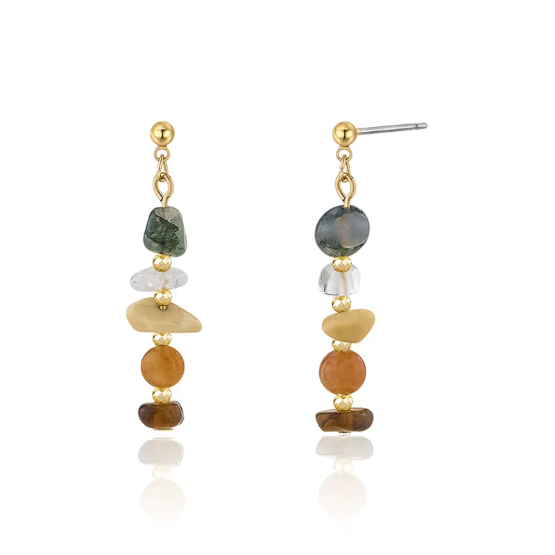 AJIDOU Copper Alloy Earrings Women's-0