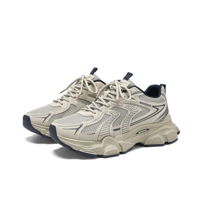 Warrior Lightweight Anti Slip Low Top Chunky Sneakers Men's-17
