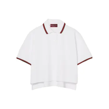 GUCCI Polo Shirts Women's White