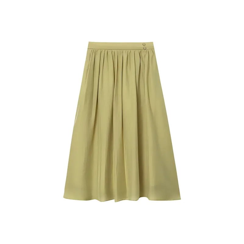 ONE SHALLOW Casual Long Skirt Women's-0