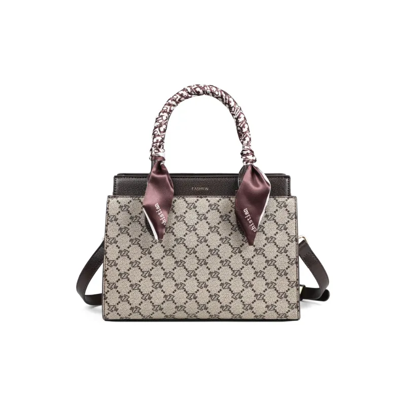 COMELY Synthetic Leather Shoulder Bag, Crossbody Bag, Handbag Regular Women's Coffee-13
