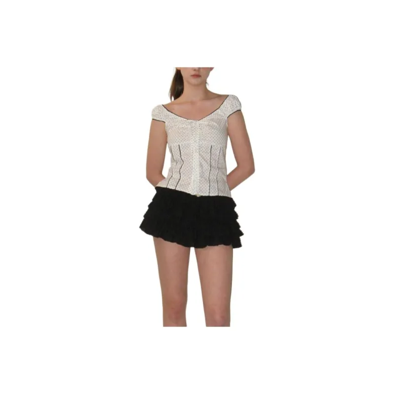 Crank Shirts Women's White-0