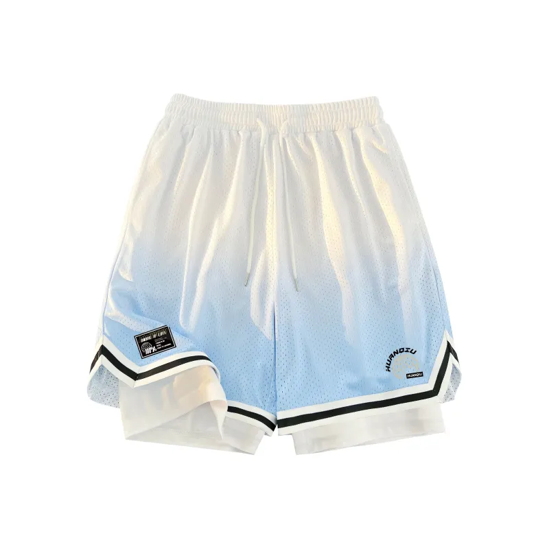 HUANQIU Casual Shorts Unisex-15