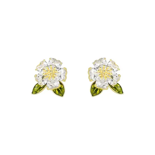 SHINE S925 Sterling Silver Stud, Synthetic Cubic Zirconia Stud Earrings Women's
