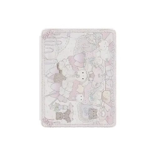 Sopi Girly Pink Rabbit Cake Compatibility With IPad Pro 12.9 Inches/Air 5/Mini 6/7/11/13 Tablet Protective Cases
