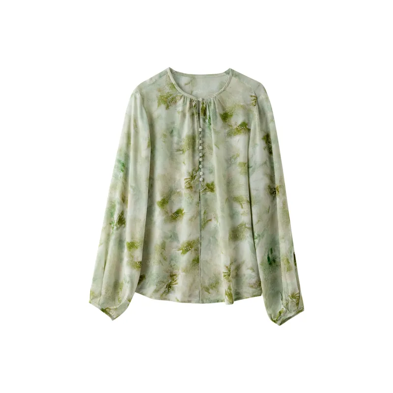 To the west Shirts Women's Green-0