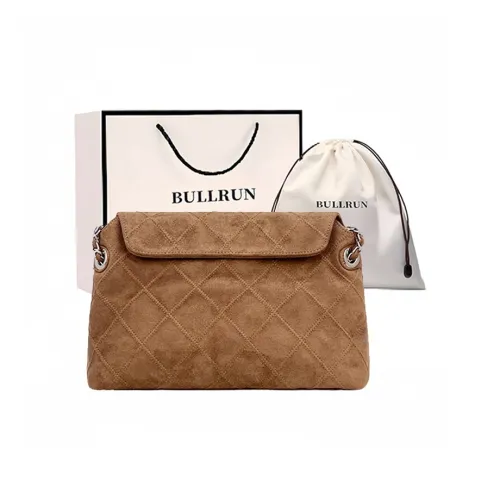 Bullrun Fabric Shoulder Bag Women's Coffee