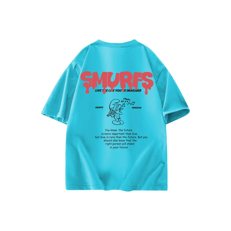 The Smurfs T Shirts Unisex-21