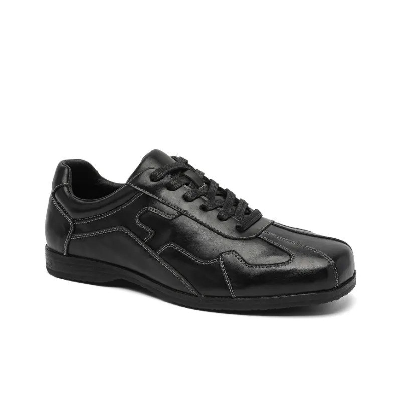 WEISHIBANGWEI Low Top Casual Shoes Unisex Black-9