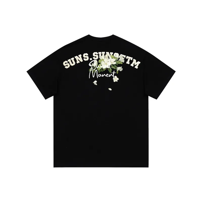 SUNSETMONENT Short Sleeved T Shirts Unisex-0