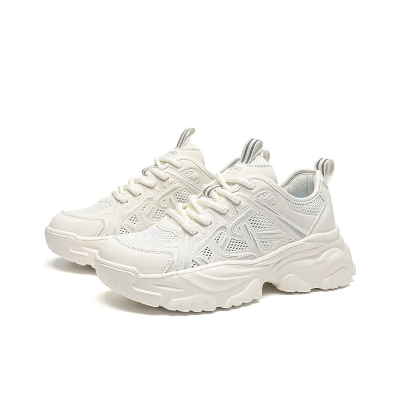 ZHR Whale Shoes Abrasion Resistant Breathable Low Top Chunky Sneakers Women's-6