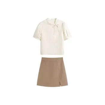 Lookinto Two Piece Skirt Sets Women's