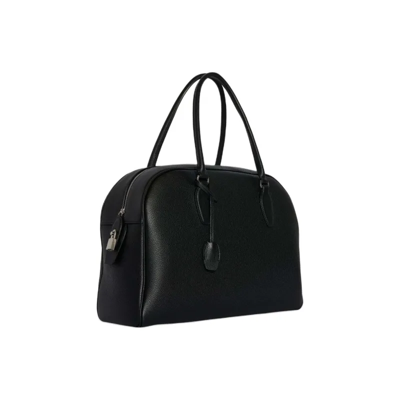 THE ROW India Calfskin Bowling Bag, Handbag Women's Black-1