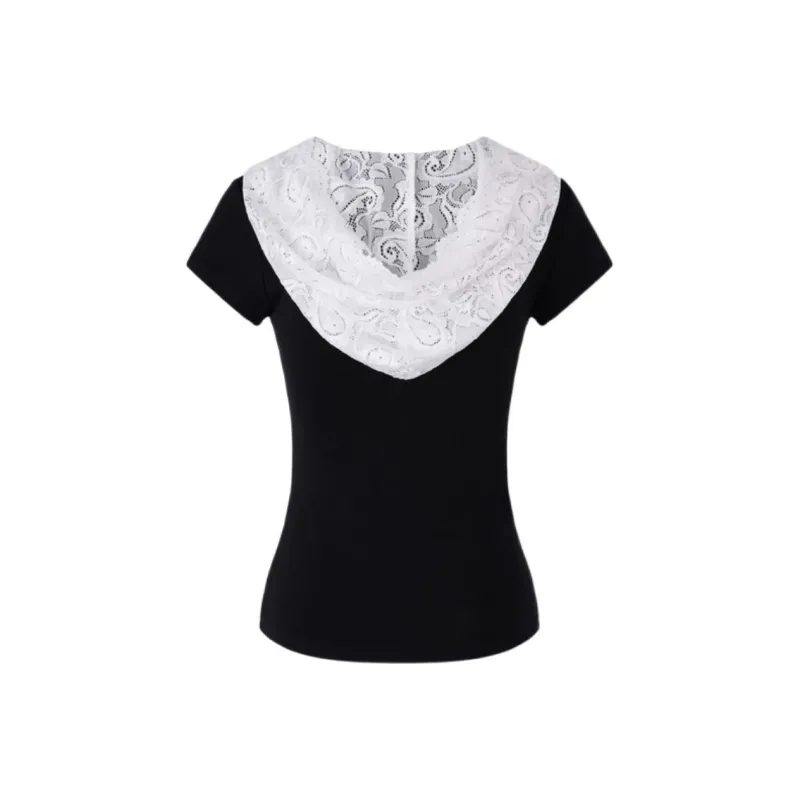 TCH T Shirts Women's Black-2
