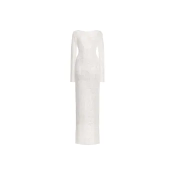 Alessandra Rich Sequinned Maxi Dress
