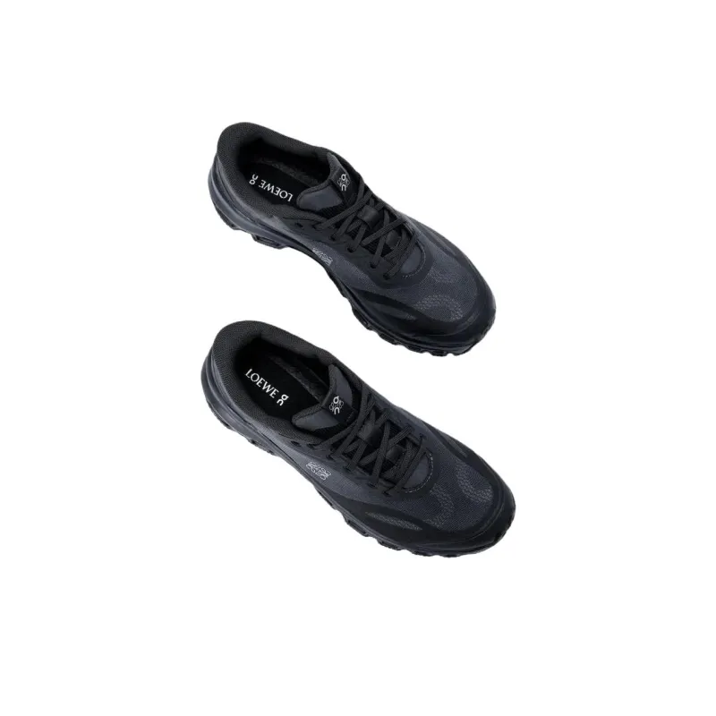 On x LOEWE Cloudventure 2.0 Low Top Casual Shoes Women's Black-3