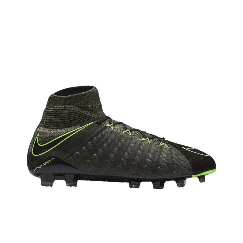 Nike Hypervenom Phantom 3 Df Tc Fg Black Electric Green-1