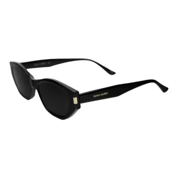 HELEN KELLER Plate Frame Cat Eye Sunglasses Unisex