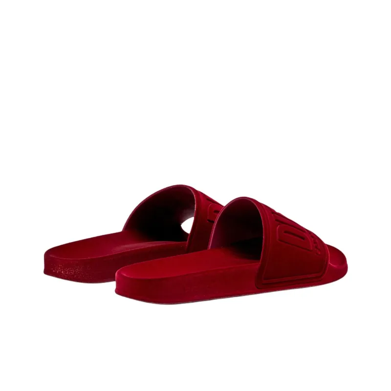 DIESEL Sa Mayemi Slide Slippers Women's Red-4
