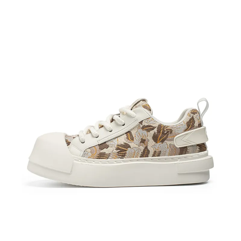 HACKBUTEER Low Top Skateboard Shoes Men's Box Included-5