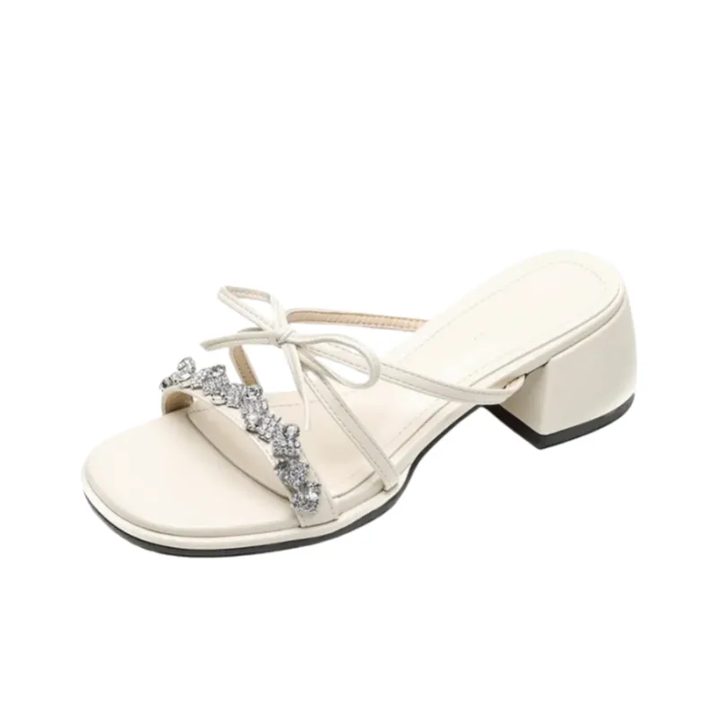 Boldi Kuki One Strap Sandals Low Heel Women's-6