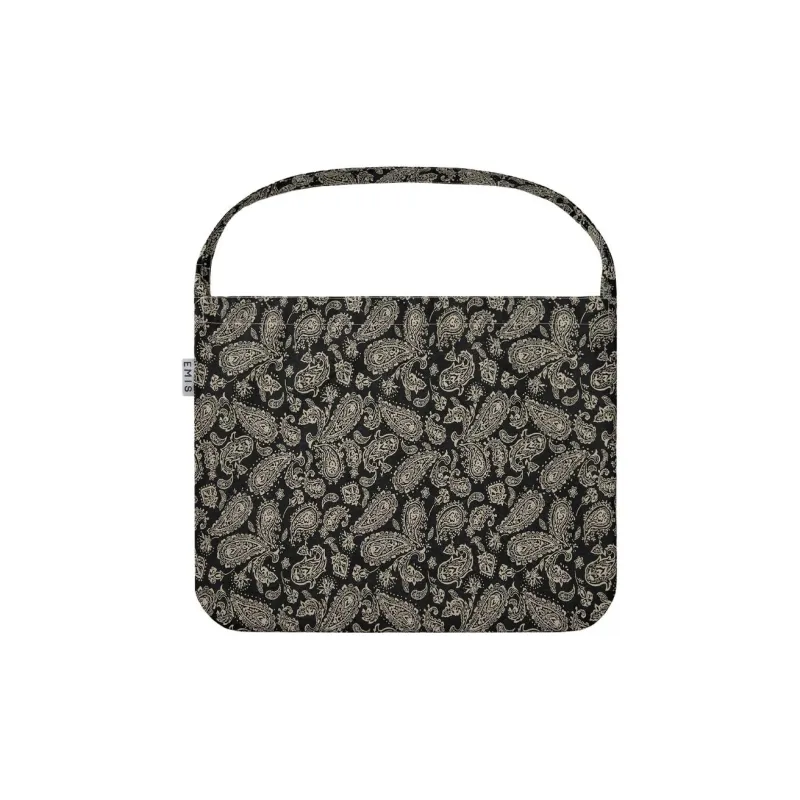 Emis Cotton Handbag Regular Women's Black-0