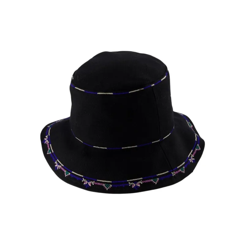 ISABEL MARANT ETOILE Cotton Bucket Hats Unisex Black-1