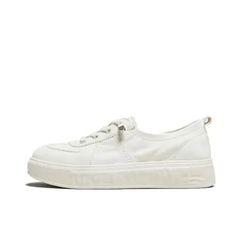 BASTO Low Top Skateboard Shoes Women's Beige