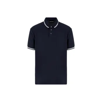 EMPORIO ARMANI Polo Shirt Men's Marine Blue