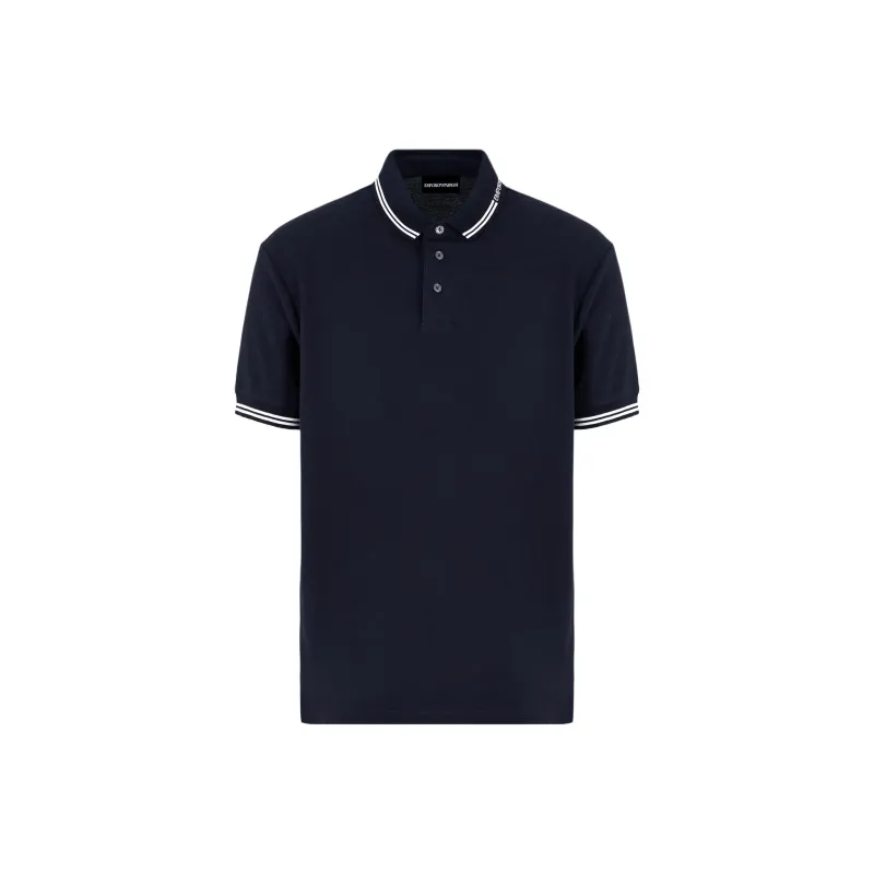 EMPORIO ARMANI Polo Shirt Men's Marine Blue-0
