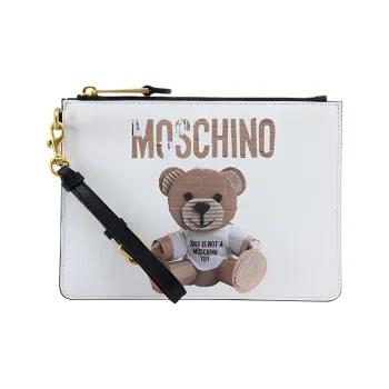 MOSCHINO Clutches White